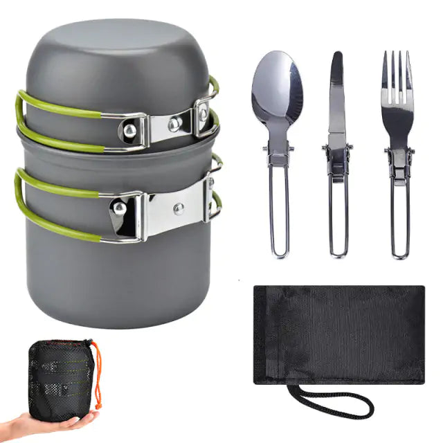 Outdoor Camping Tableware Kit - Everything Here