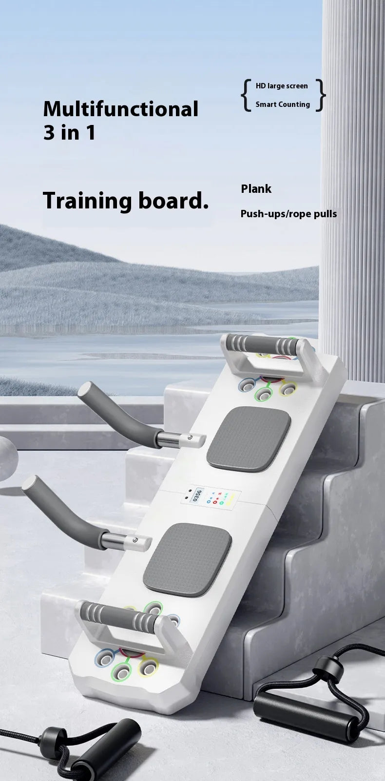 Push Up Bar Flat Support Training Fitness Equipment - Everything Here