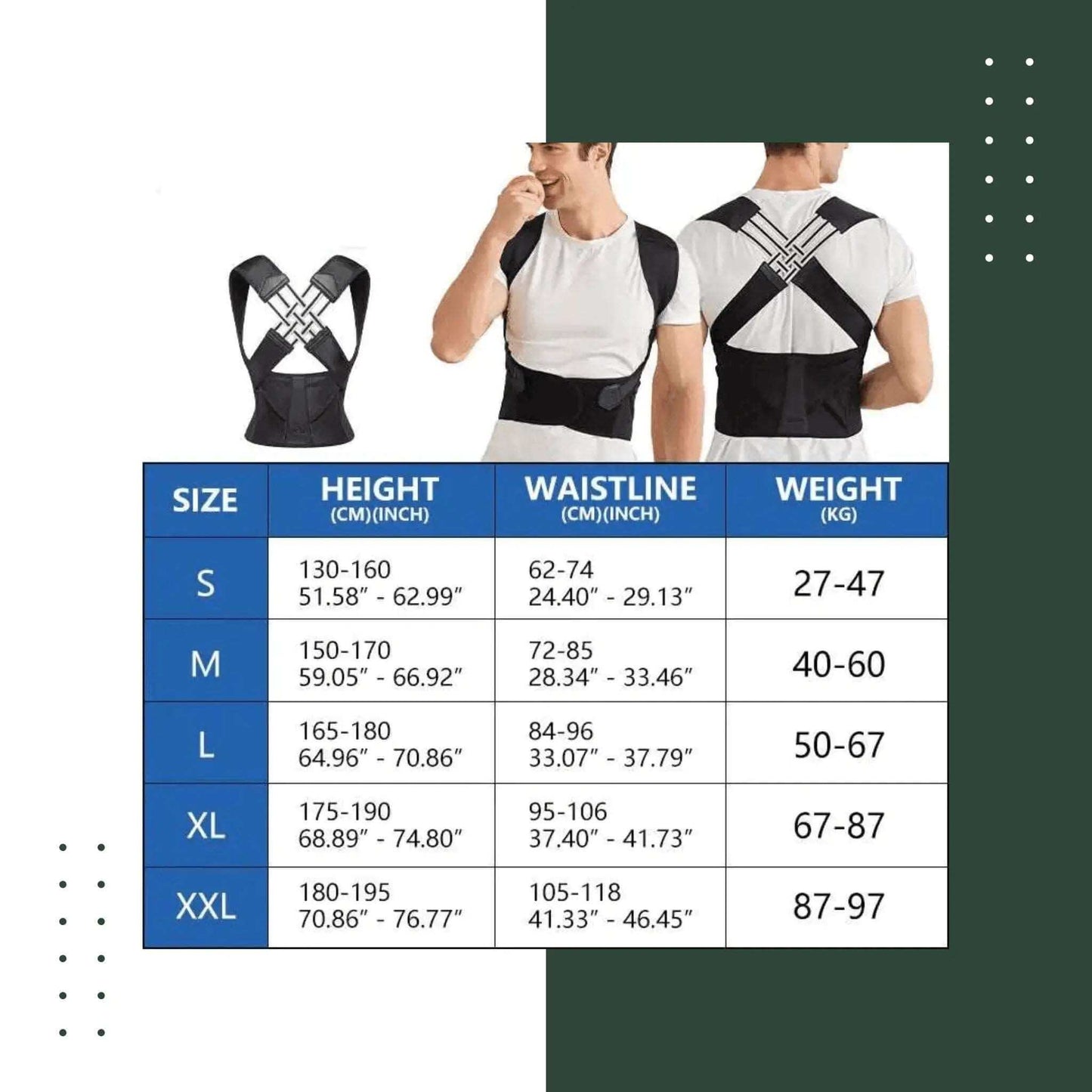 Back Posture Corrector - Everything Here