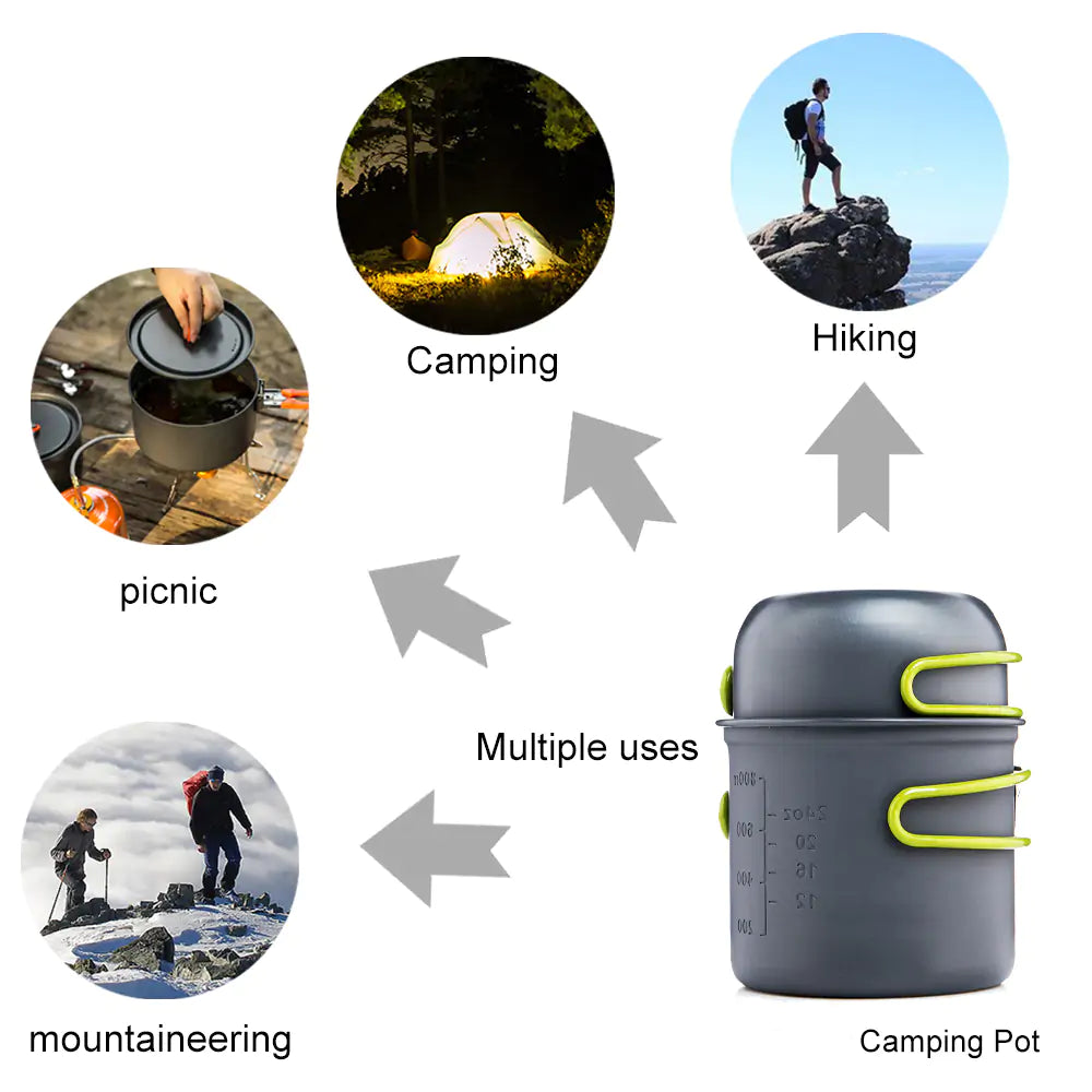 Outdoor Camping Tableware Kit - Everything Here