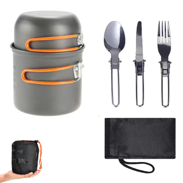 Outdoor Camping Tableware Kit - Everything Here