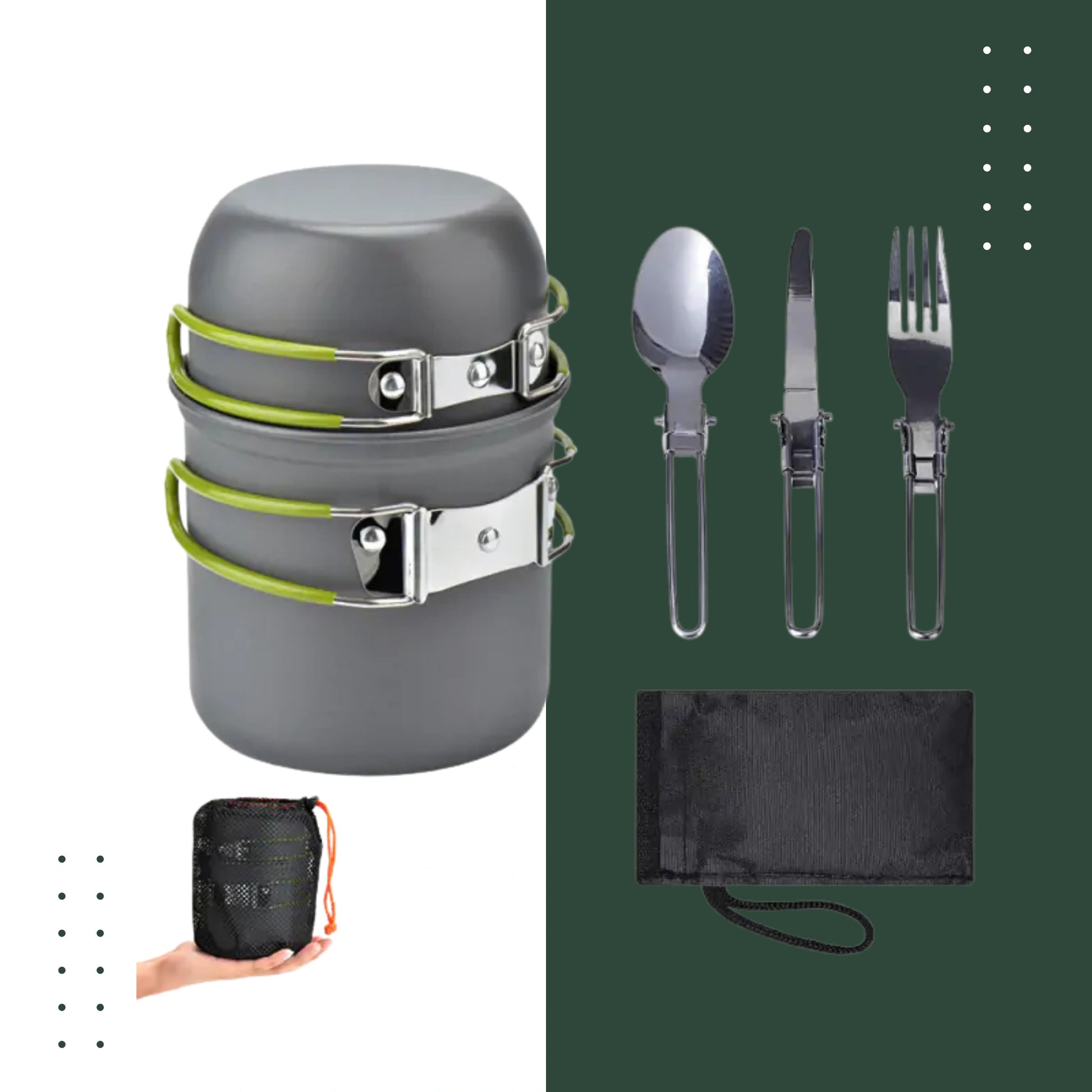 Outdoor Camping Tableware Kit - Everything Here