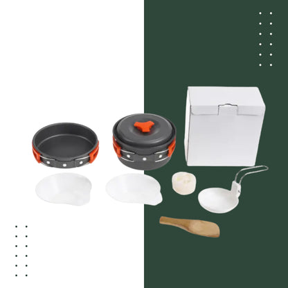 Outdoor Camping Tableware Kit - Everything Here