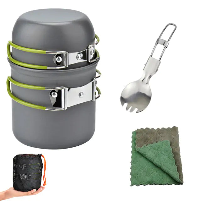 Outdoor Camping Tableware Kit - Everything Here