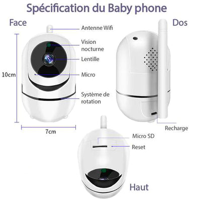 Audio And Video Baby Monitor 720P HD - Everything Here